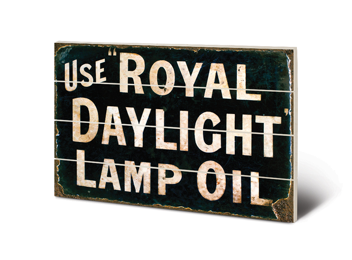 Royal Daylight Oil Wood Print