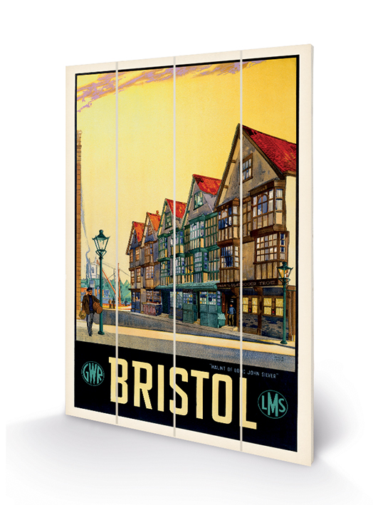 Bristol (3) Wood Print