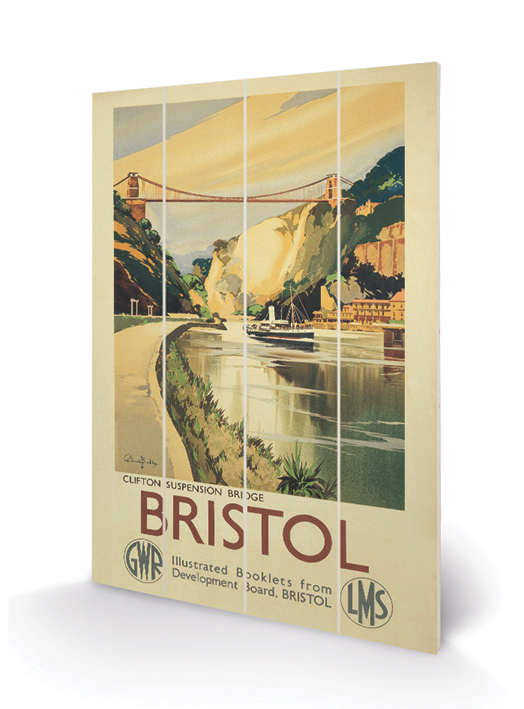 Bristol (4) Wood Print