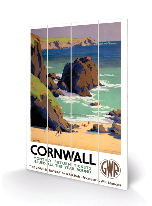 Cornwall (5) Wood Print