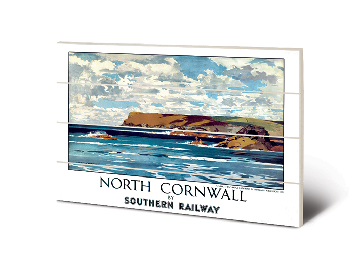 Cornwall (6) Wood Print