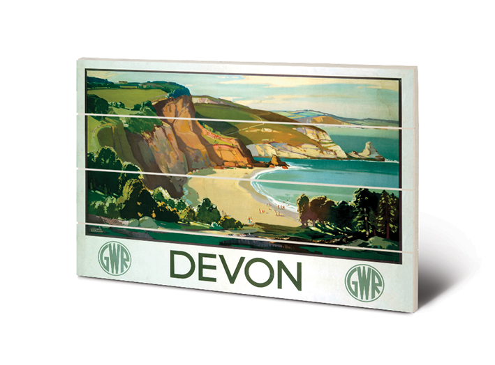 Devon (3) Wood Print
