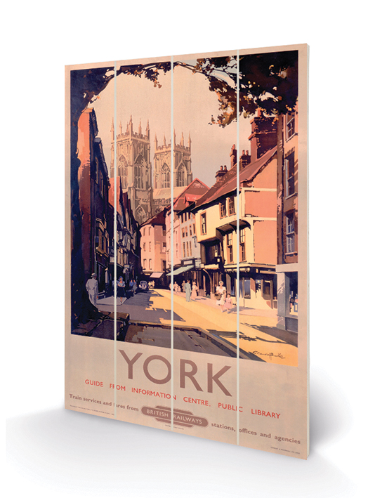 York (1) Wood Print
