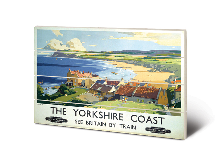 The Yorkshire Coast (2) Wood Prints