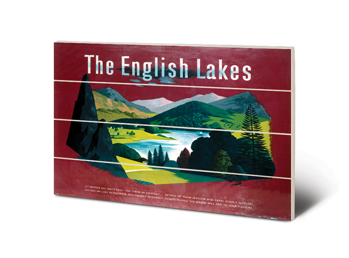 The English Lakes (1) Wood Print