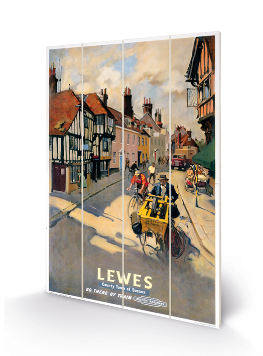 Lewes (1) Wood Print