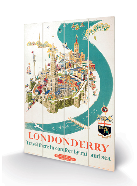 Londonderry Wood Prints