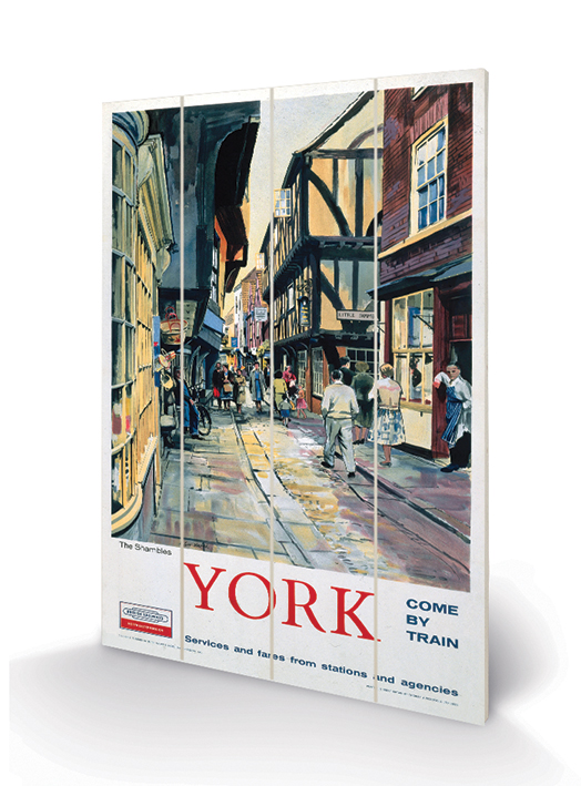 York (The Shambles) Wood Print