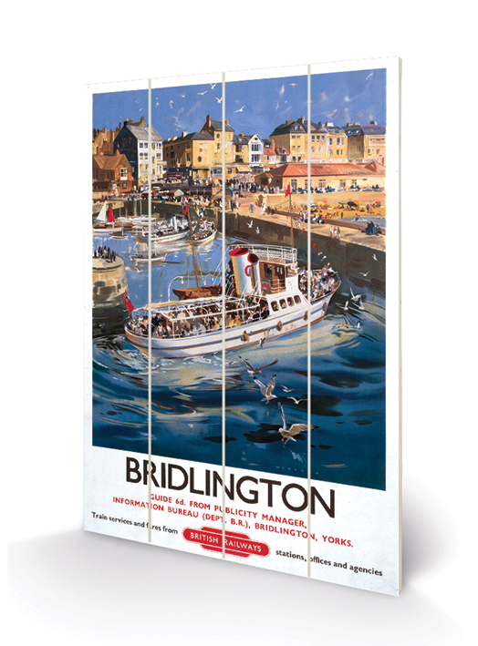 Bridlington Wood Print