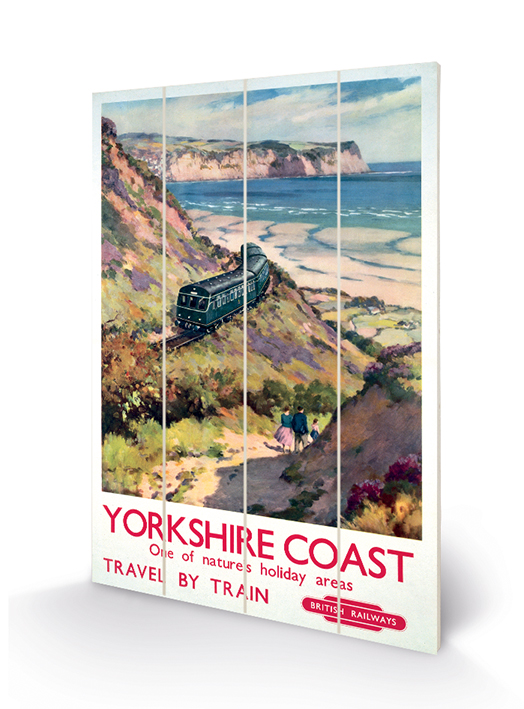 Yorkshire Coast 3 Wood Print