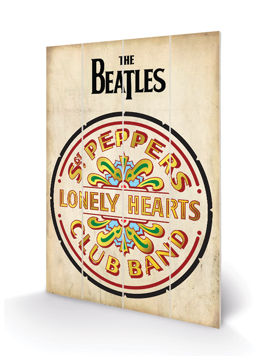 The Beatles Sgt Peppers Wood Print
