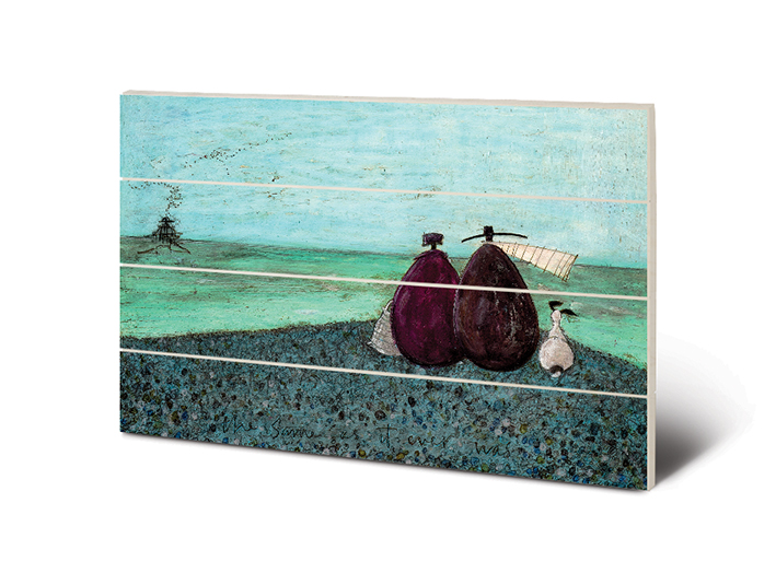 Sam Toft (The Same as it Ever Was) Wood Print