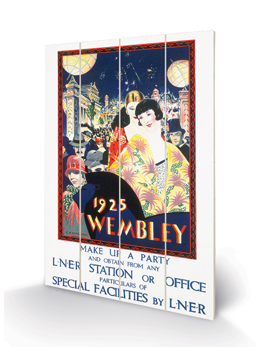 Wembley 1925 Wood Prints