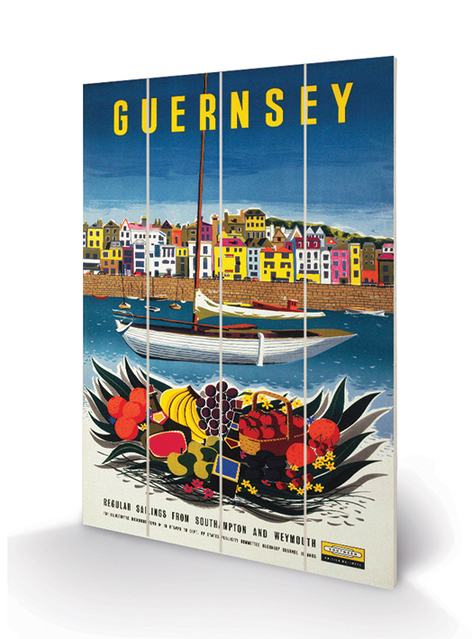 Guernsey (Boat) Wood Print