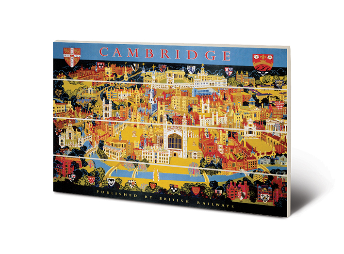 Cambridge (Crests) Wood Prints