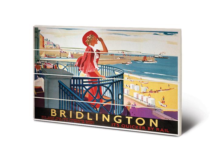 Bridlington (View) Wood Print