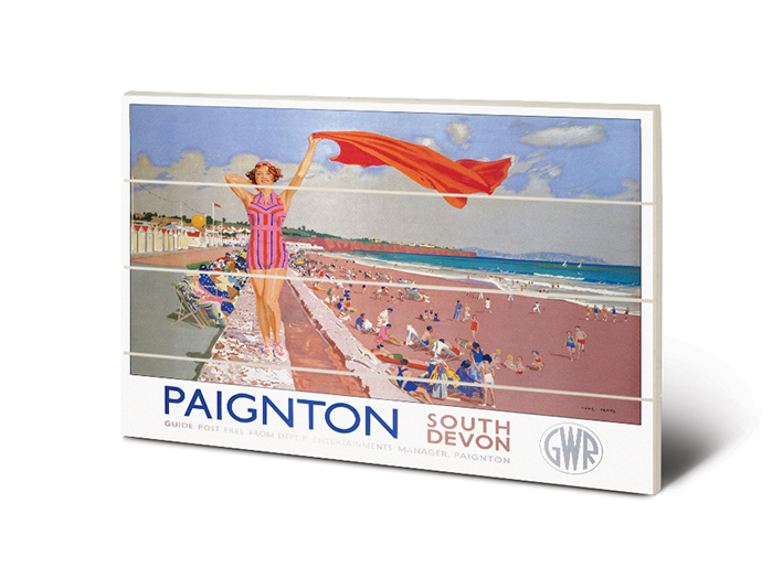 Paignton Wood Print
