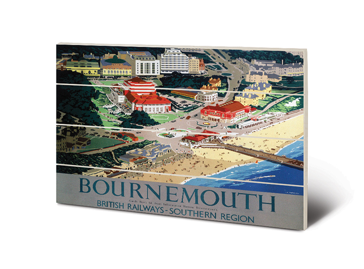 Bournemouth (Beach) Wood Prints