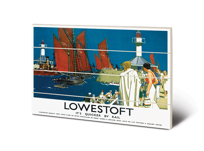 Lowestoft (Boats) Wood Prints