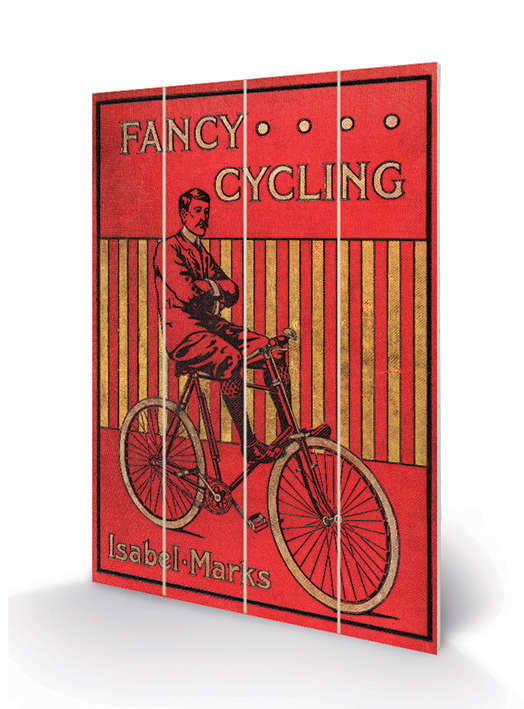 Fancy Cycling Wood Print