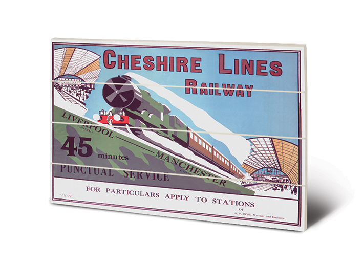 Liverpool (Cheshire Lines Railway) Wood Prints
