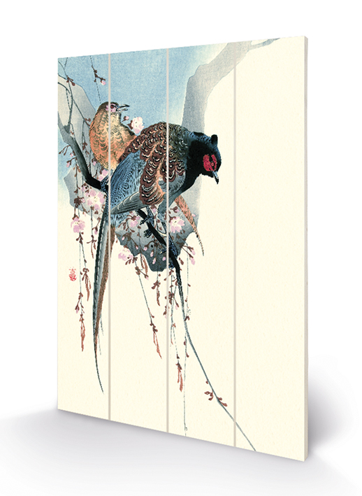 Ohara Koson (Pheasants) Wood Prints