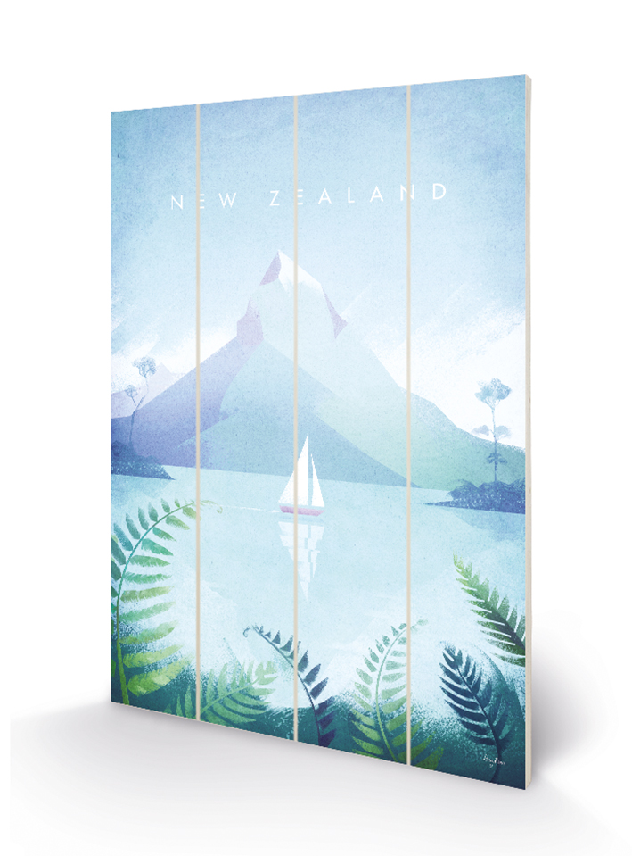 Henry Rivers (New Zealand) Wood Prints