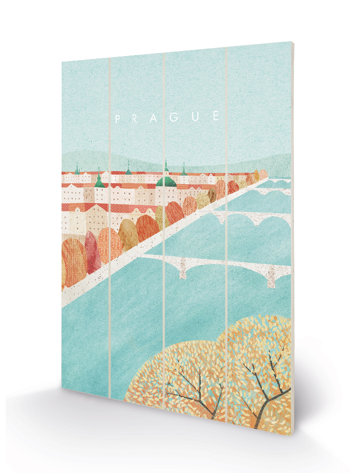 Henry Rivers (Prague) Wood Prints