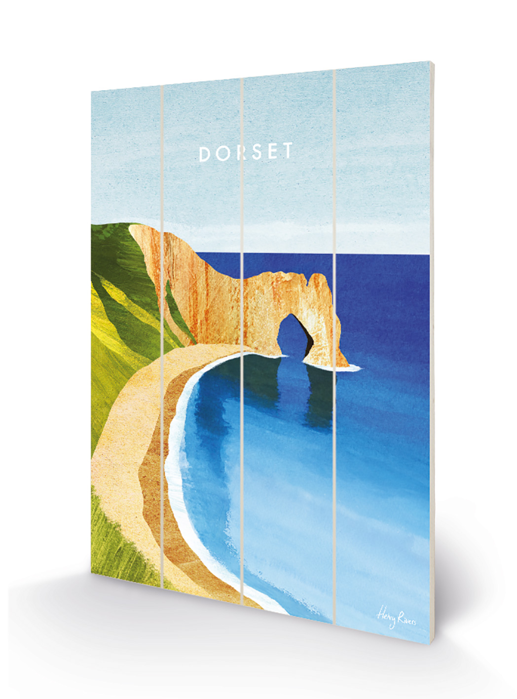 Henry Rivers (Dorset, Durdle Door) Wood Prints