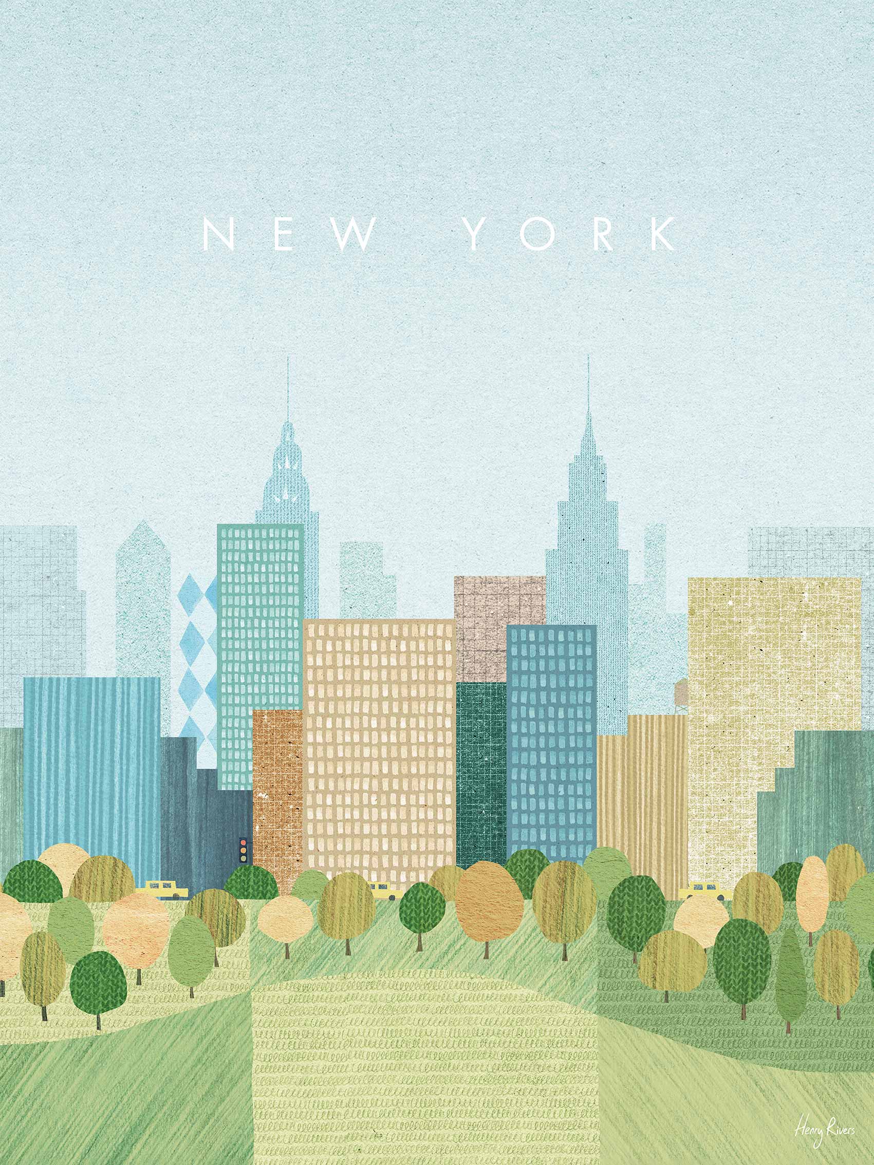 Henry Rivers (New York II) Canvas Print