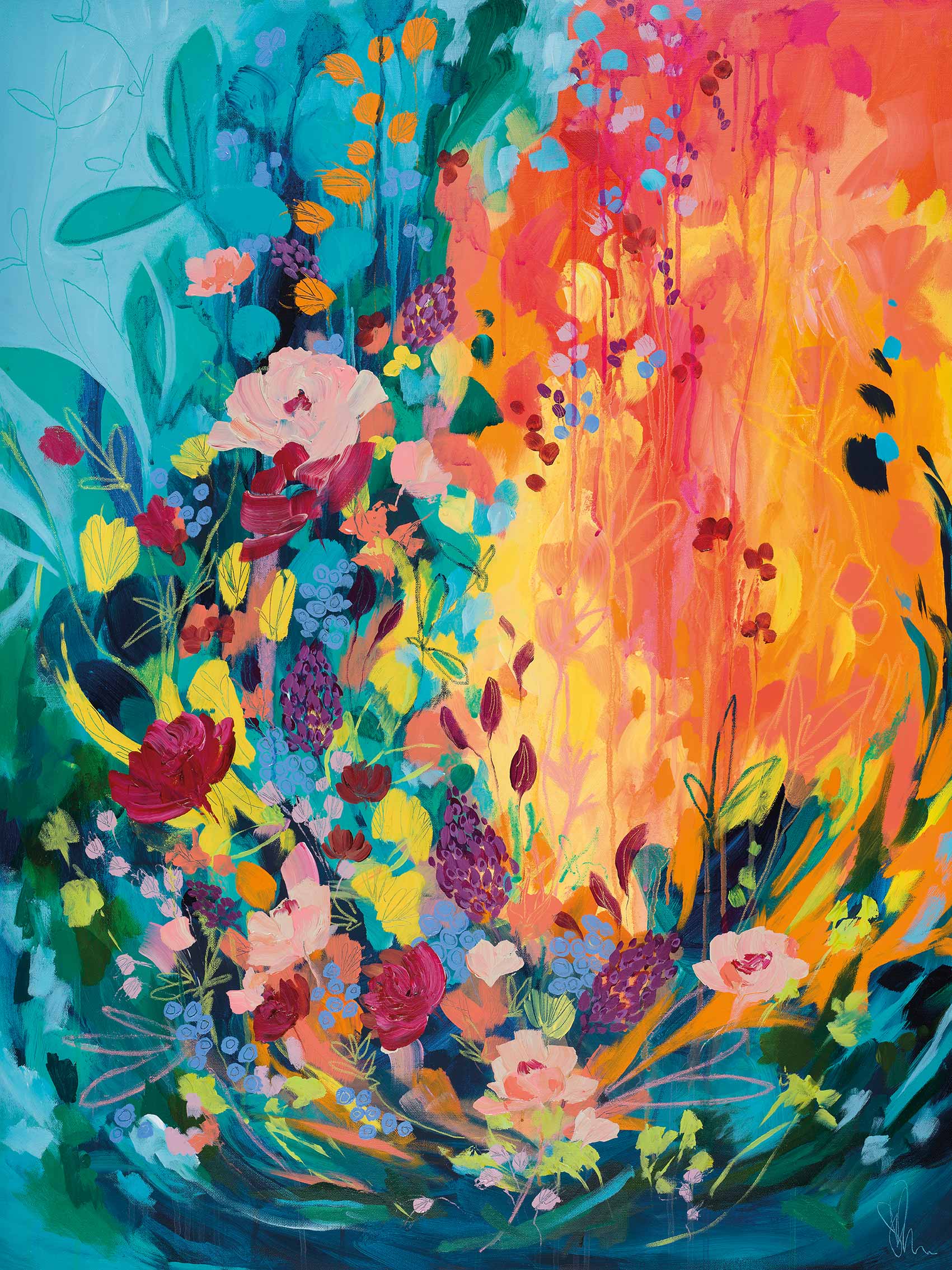 Susan Nethercote (Cornucopia I) Canvas Prints