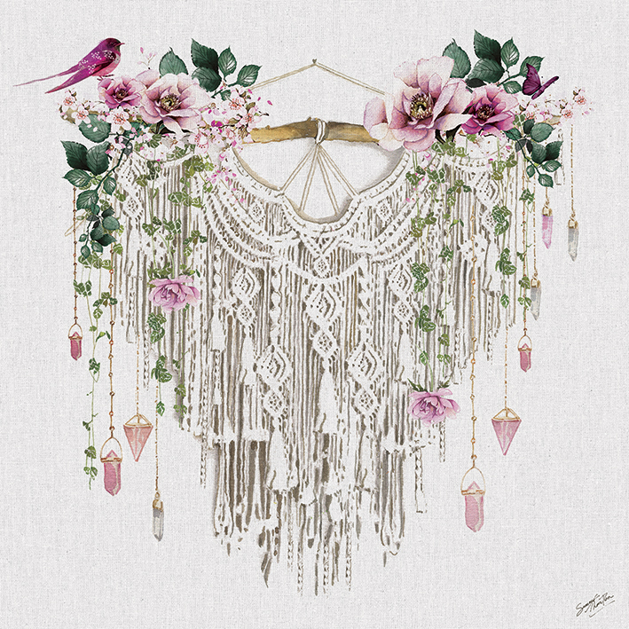 Summer Thornton (Macramé) Canvas Prints