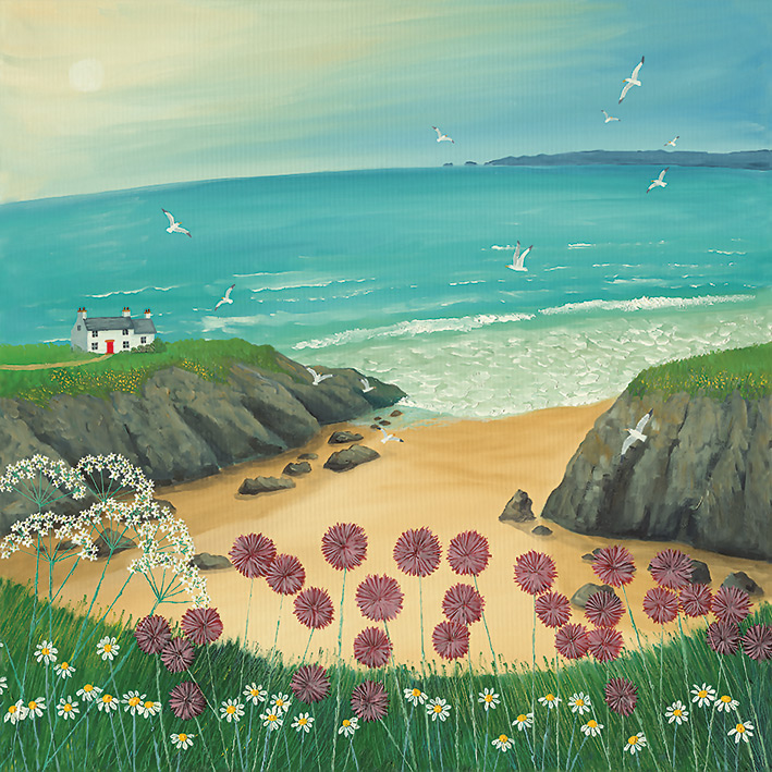 Jo Grundy (Ocean Breeze) Canvas Prints