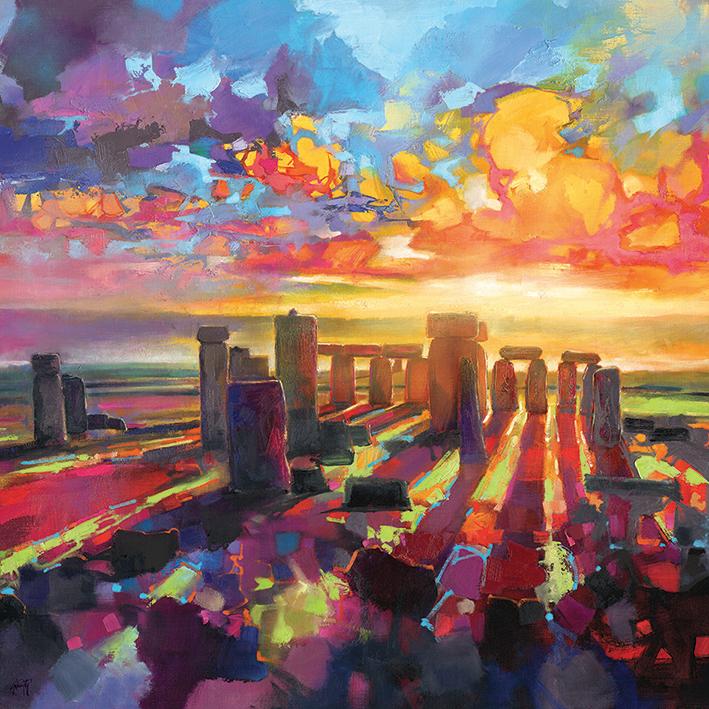 Scott Naismith (Stonehenge Equinox) Canvas Prints