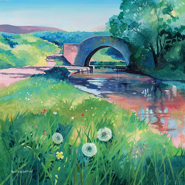 Denise Di Battista (Canal Walk) Canvas Prints