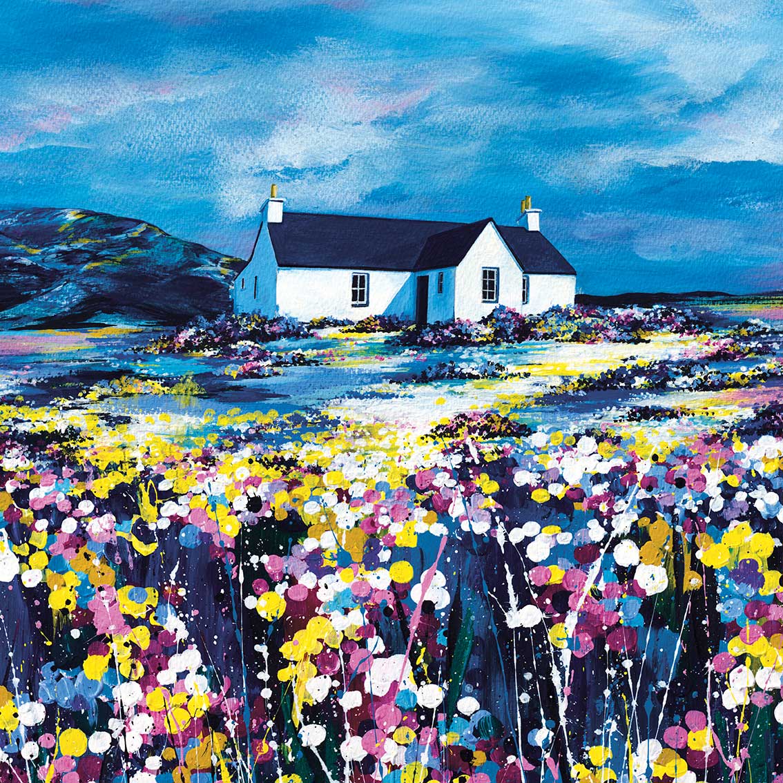 Avril Thomson Smith (Blue Rig) Canvas Prints
