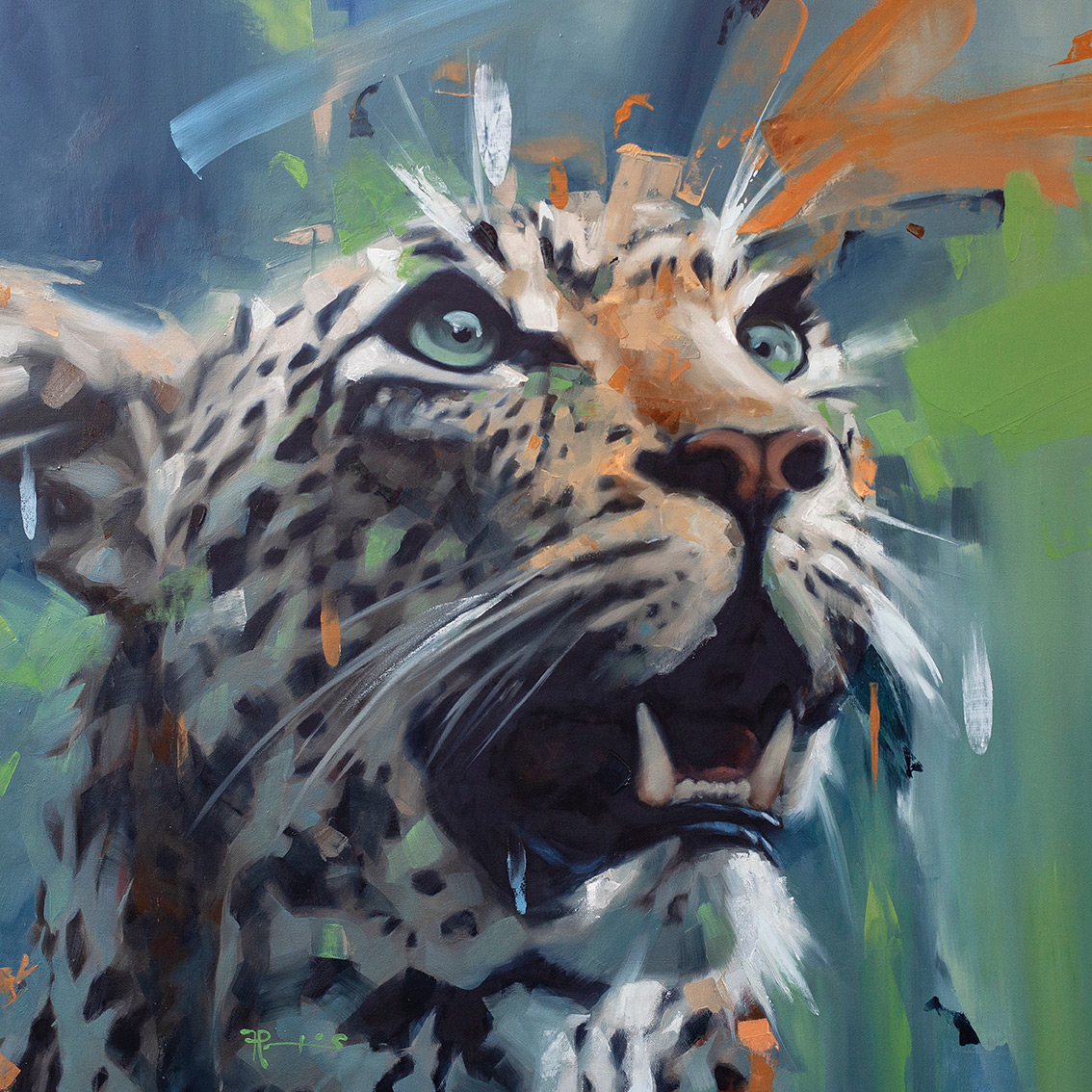 Frank Pretorius (Leopard) Canvas Prints