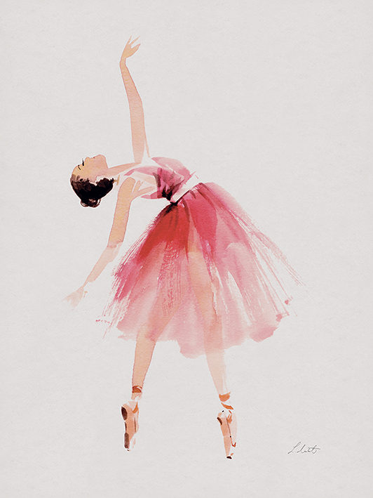 Louise Nisbet (Ballerina I) Canvas Prints