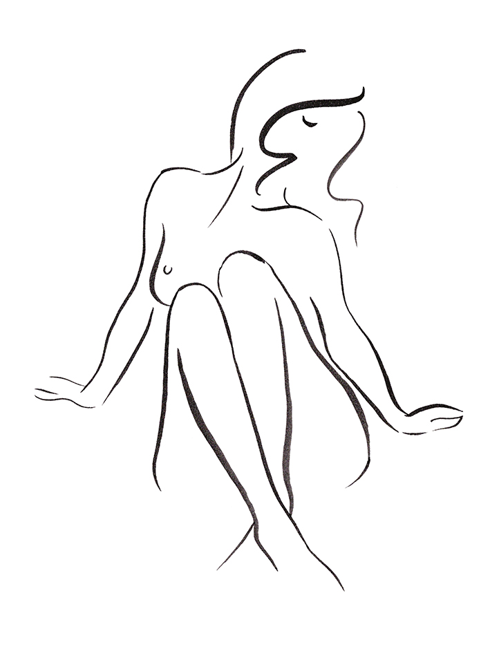 Louise Nisbet (In Pose) Canvas Prints