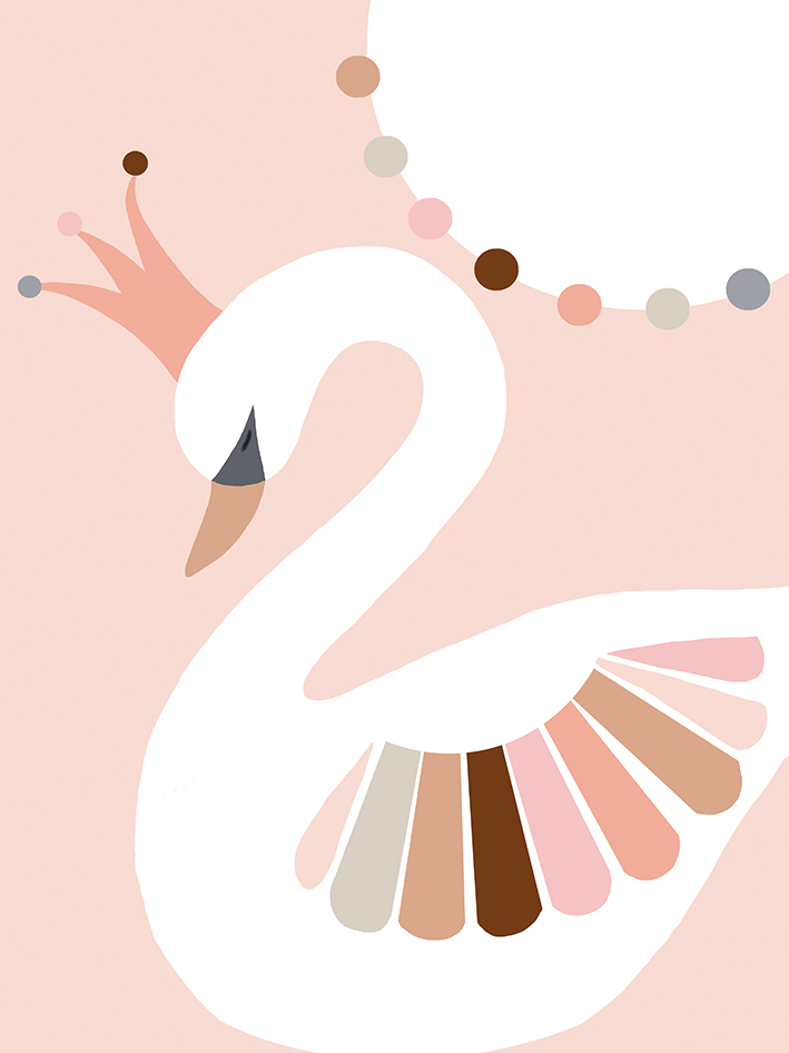 Summer Thornton (Swan) Canvas Print