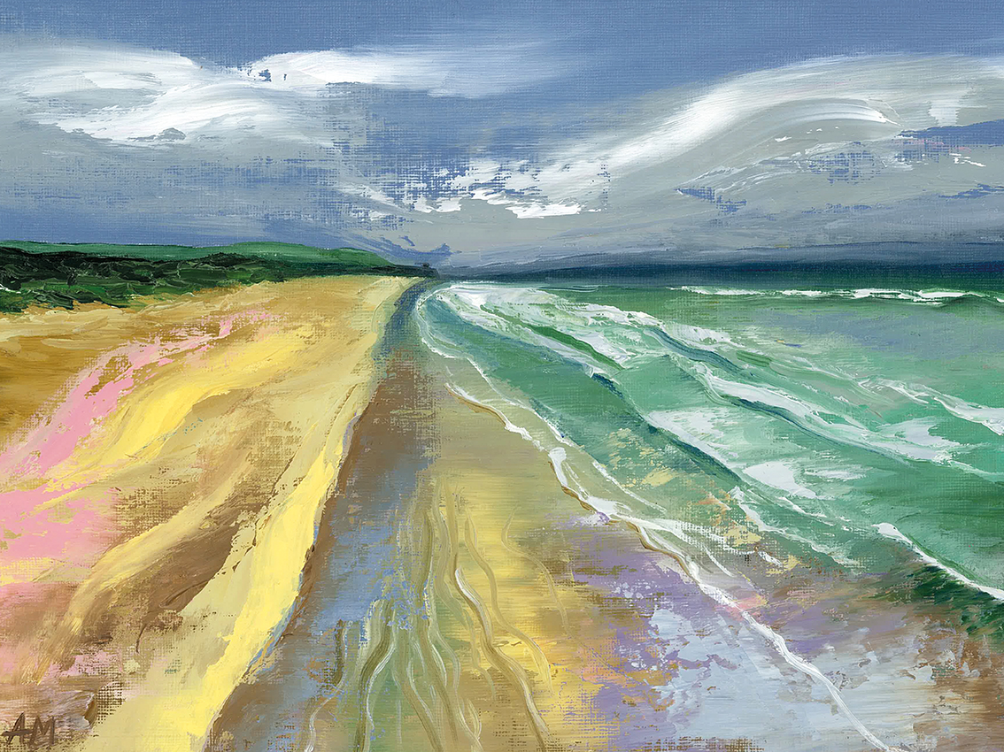 Alison McIlkenny (Portstewart Strand II) Canvas Prints