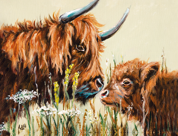 Louise Brown (Mother's Love) Canvas Print