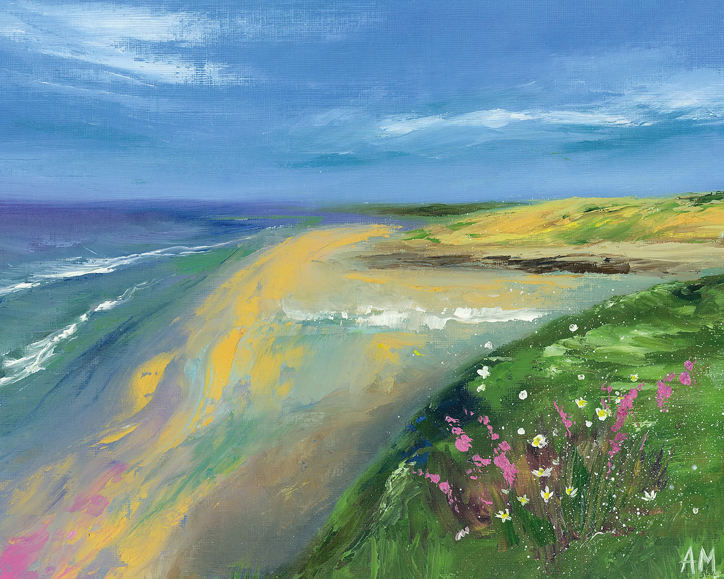 Alison McIlkenny (Bundoran Beach Ireland) Canvas Print | The Art Group