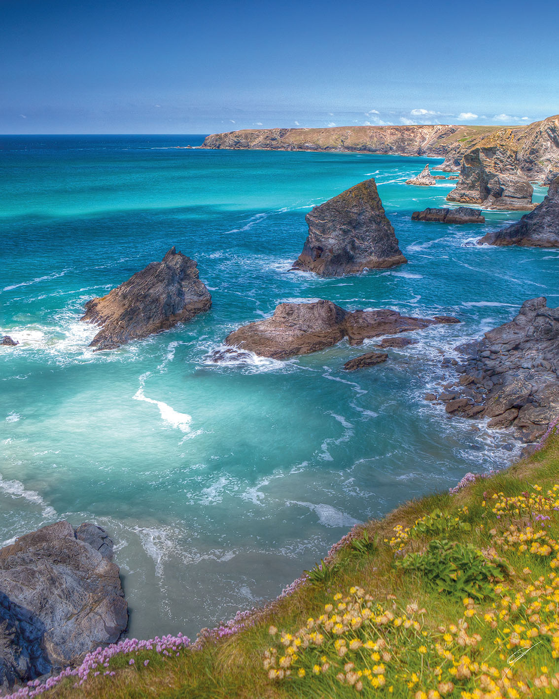 Mark Squire (Bedruthan Steps II) Canvas Print