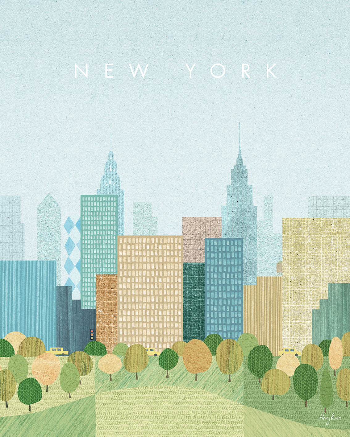 Henry Rivers (New York II) Canvas Prints