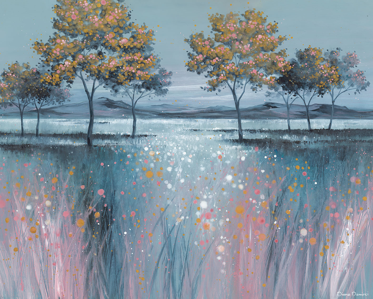 Diane Demirci (Evening Delight) Canvas Print