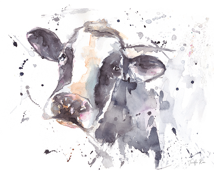 Jennifer Rose (Moo Cow) Canvas Prints