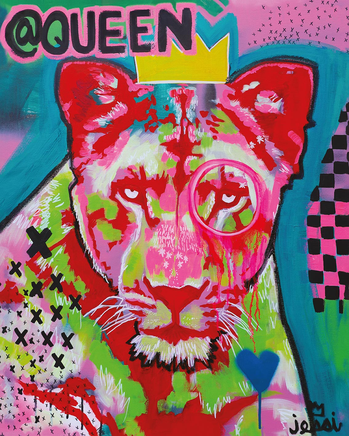 Jessi Dahlquist (@Queen) Canvas Prints