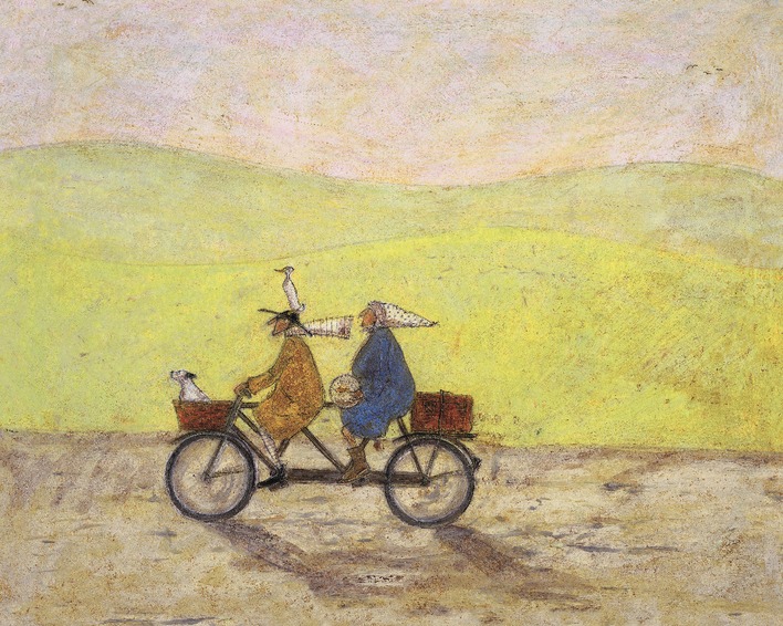 Sam Toft (Grand Day Out) Canvas Print