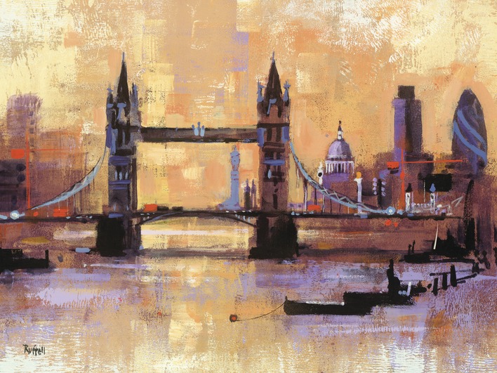 Colin Ruffell (Tower Bridge, London) Canvas Prints